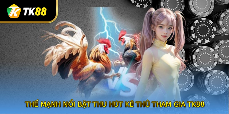 Thế mạnh nổi bật thu hút kê thủ tham gia TK88